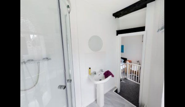 Bathroom with hand wash sink St. George’s Way