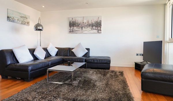 Living room GWQ Apartments