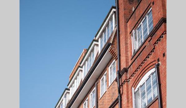 Top view of the building St. George’s Way