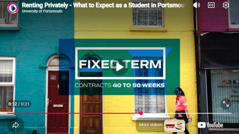 Play Video - Renting Privately - What to Expect as a Student in Portsmouth