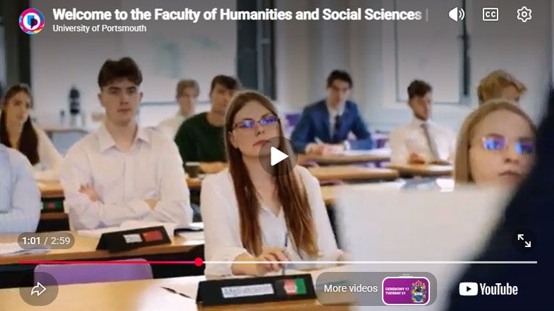 Play Video - Welcome to the Faculty of Humanities and Social Sciences